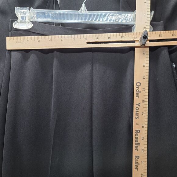 Danny & Nicole Womens 2 Piece Set Black Size 6P 100% Polyester Pants And Jacket - Picture 5 of 16